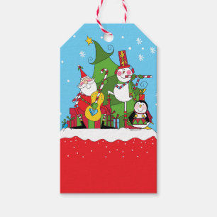 Etiqueta Para Presente Deixe o fazer alegre começar Tag do presente
