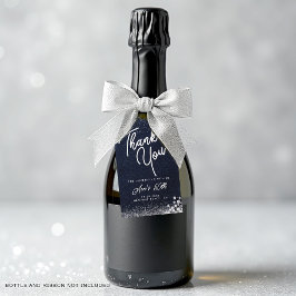 Etiqueta Para Presente Denim Diamonds Bling Classy Elegant Party Welcome