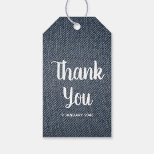 Etiqueta Para Presente Denim, etiqueta de presente dos jeans