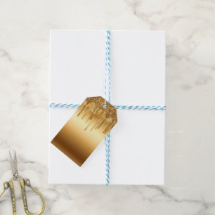 Etiqueta Para Presente Descartando as acentuações de brilho de tinta Do