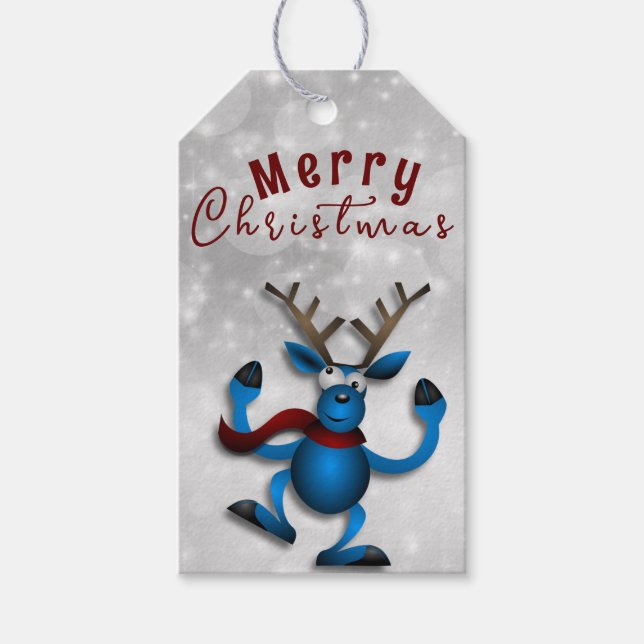 Etiqueta Para Presente Desejo de Natal para a esposa (Frente)