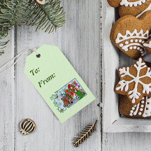 Etiqueta Para Presente Desejos de Natal