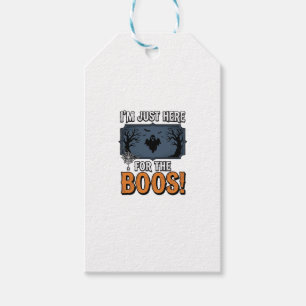Etiqueta Para Presente Design de Camisa de Fantasma Vintage Boos de Hallo