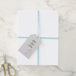 Etiqueta Para Presente Design floral personalizado minimalista em aquarel