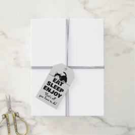 Etiqueta Para Presente Design Minimalista de Gatinho Fofo - CAT 6