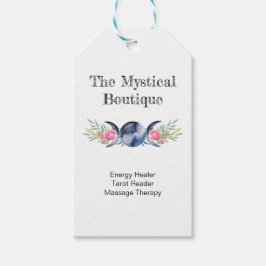 Etiqueta Para Presente Deusa Celestial Tripla da Lua Mística Metafísica