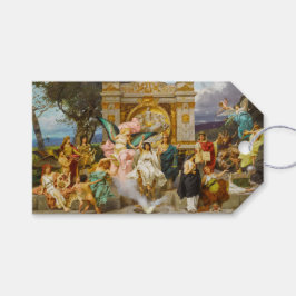 Etiqueta Para Presente Deuses Gregos Antigos no Monte Parnassus