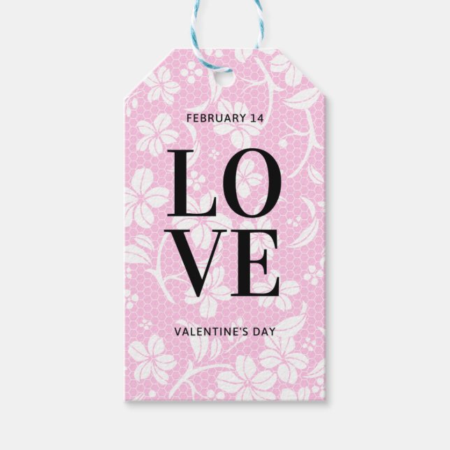 ETIQUETA PARA PRESENTE DIA DE OS NAMORADOS AMOR (Frente)