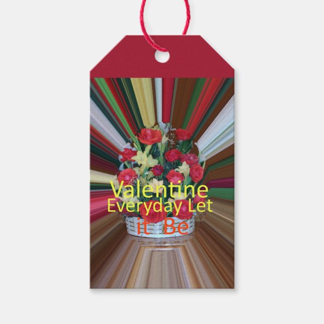 Etiqueta Para Presente Dia de os namorados Art (Frente)