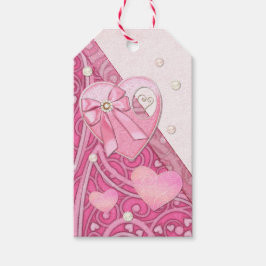 Etiqueta Para Presente Dia de os namorados Coração a Coração