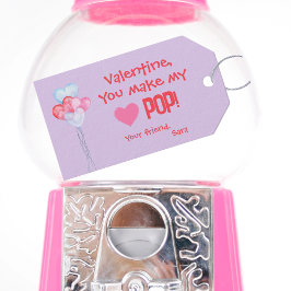 Etiqueta Para Presente Dia de os namorados De Classe "Você Faz Meu Coraçã