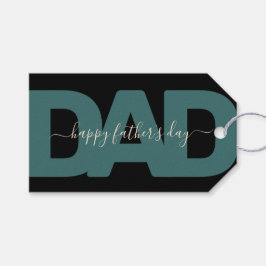 Etiqueta Para Presente Dia de os pais moderno "Pai"