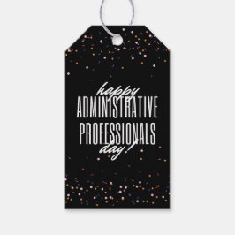 Etiqueta Para Presente Dia dos Profissionais Administrativos