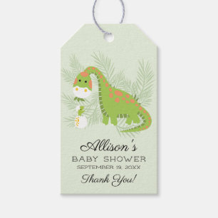 Etiqueta Para Presente Dino Love Boys - Chá de fraldas de presentes