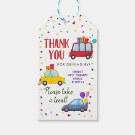 Etiqueta Para Presente Dirija pela Festa de aniversário do Kid.