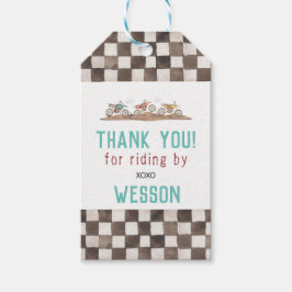 Etiqueta Para Presente Dirt Bike Favor Tag, Dirt Bike Party Favor,