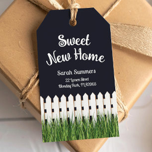 Etiqueta Para Presente Doce cerca de piquetes para a nova casa