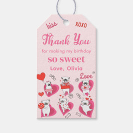 Etiqueta Para Presente Doce Namorados Puppy Aniversário Dag