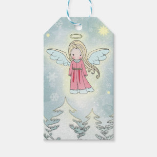 Etiqueta Para Presente Doces Angel Fantasy Art Gift Tags