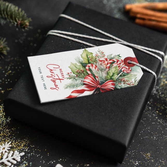 Etiqueta Para Presente Doces e doces festivos - Feliz Natal (Criador carregado)