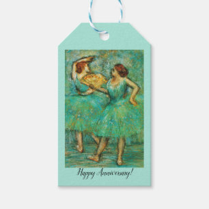 Etiqueta Para Presente Dois Dançarinos, Degas Art