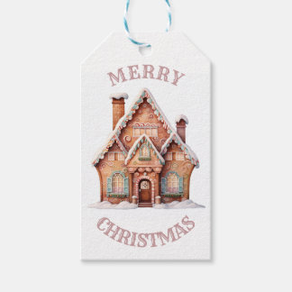 Etiqueta Para Presente Dreamy Gingerbird House Natal