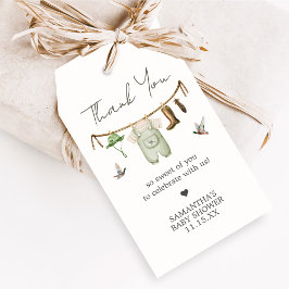 Etiqueta Para Presente Duck Hunting Baby Shower Favor Tags