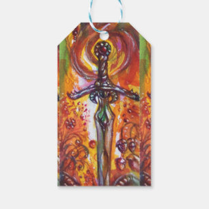 Etiqueta Para Presente DURENDAL , A ESPADA ROMÂNTICA E O pergaminho ANGE