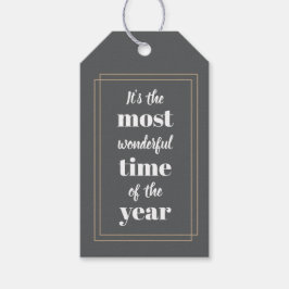 Etiqueta Para Presente É a época mais maravilhosa do ano