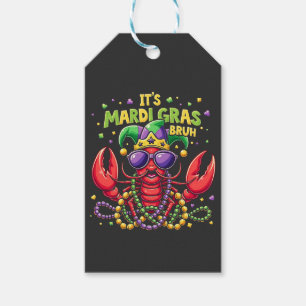 Etiqueta Para Presente É Mardi Gras Bruh Engraçado Shrimp Nova Orleans