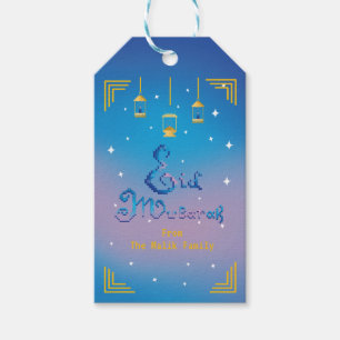 Etiqueta Para Presente Eid Mubarak Personalizado