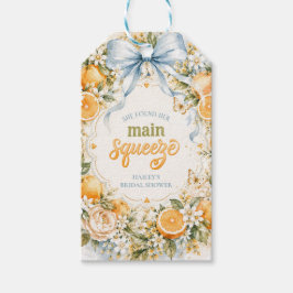Etiqueta Para Presente Ela Encontrou Seu Amor Flor de Laranjeira Nupcial