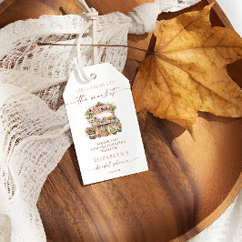 Etiqueta Para Presente Ela está nova no Chá de panela de queda do mercado