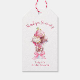 ETIQUETA PARA PRESENTE ELA FOI LEVADA EM CHÁ DE NOIVA