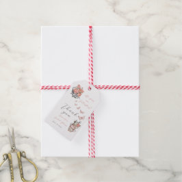 Etiqueta Para Presente Ele Me Dá Borboletas Chá Floral Chá Favor