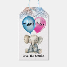 Ele ou Ela Festa de Revelação de Gênero Obrigado E