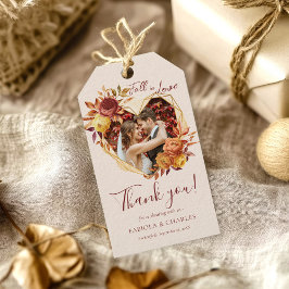 Etiqueta Para Presente Elegante Floral Boho Apaixonado Fotografia Casamen