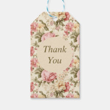 Elegante Obrigado Vintage Pastel trabalho de arte