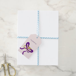 Etiqueta Para Presente Elegante Roteiro - Parabéns pelo seu Casamento