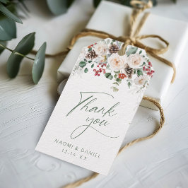 Etiqueta Para Presente Elegantes lembrancinhas florais festivas de agrade