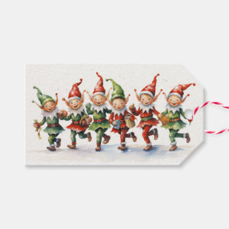 Etiqueta Para Presente Elves de Natal