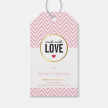 EMBALAGEM DE NEGÓCIOS feita com divisa rosa-amor