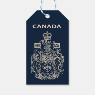 Etiqueta Para Presente emblema nacional do Canadá