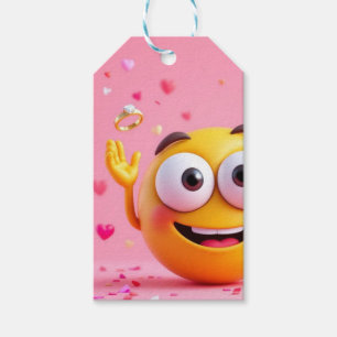 Etiqueta Para Presente Emoji Engajado