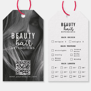 Etiqueta Para Presente Encapsulamento de extensões do cabelo Pilha Pino P