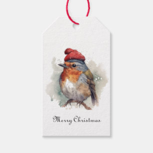 Etiqueta Para Presente Enfeite de embrulho de Natal do robin