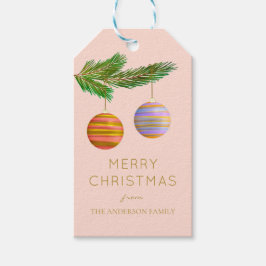 Etiqueta Para Presente Enfeites de natal Festivos Personalizados