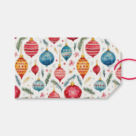 Etiqueta Para Presente Enfeites de natal Whimsic Vintage