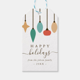 Etiqueta Para Presente Enfeites Pendurados Natal