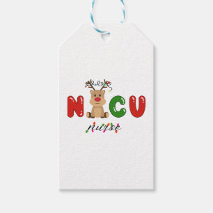 Etiqueta Para Presente Enfermeira NICU de Natal bonito